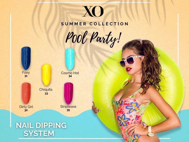 XO POOL PARTY SUMMER POWDER COLLECTION