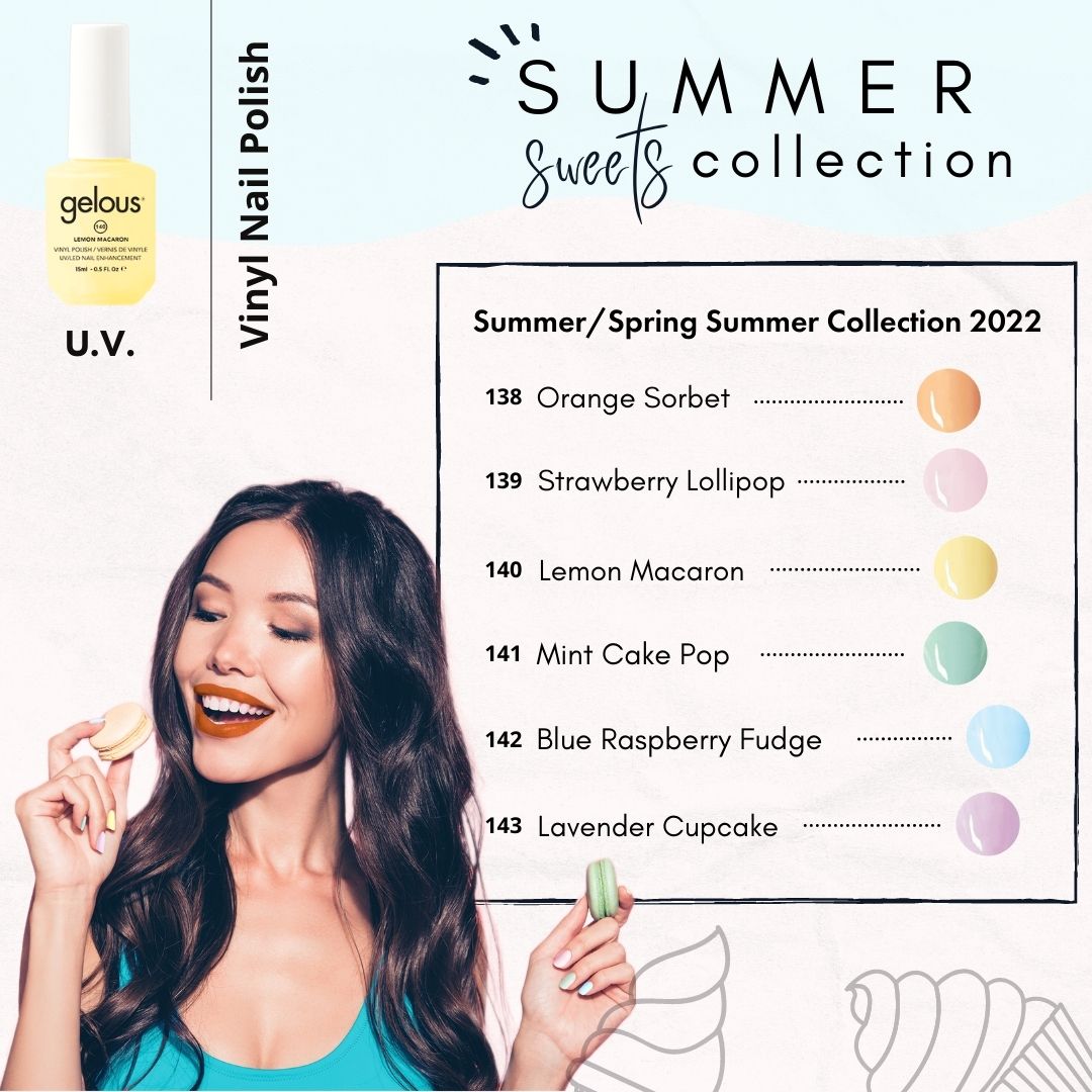 Vibrant Summer Gel Nail Collection