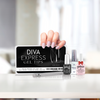 Diva Express Soft Gel Nail Tips Coffin Shape Kit
