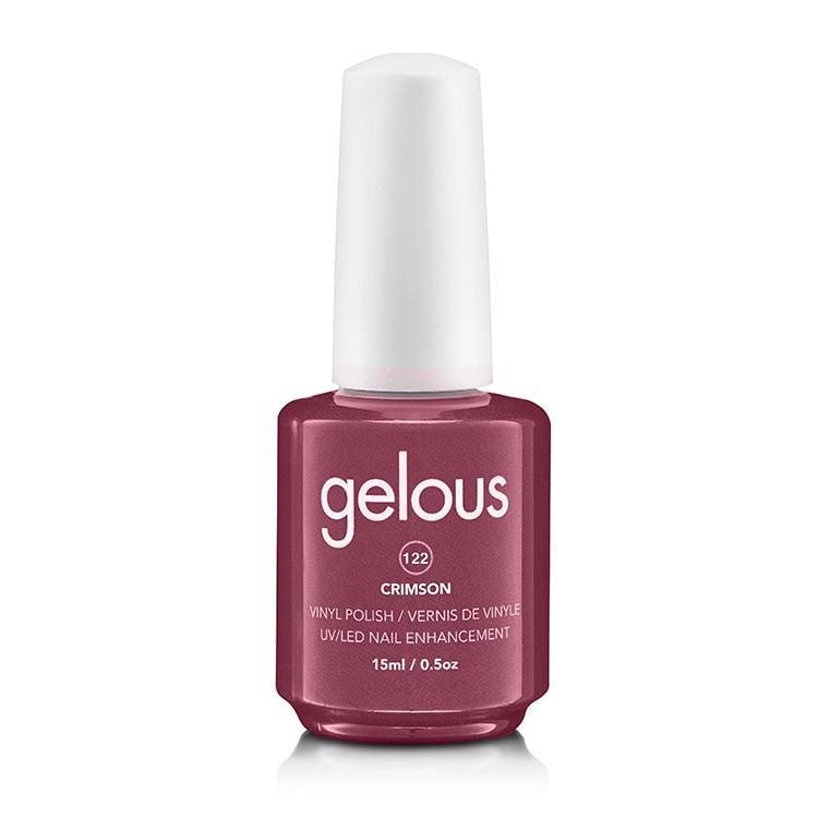 Gelous Vinyl Polish #122 Crimson 15ml/0.5 Oz - Fanair Cosmetiques