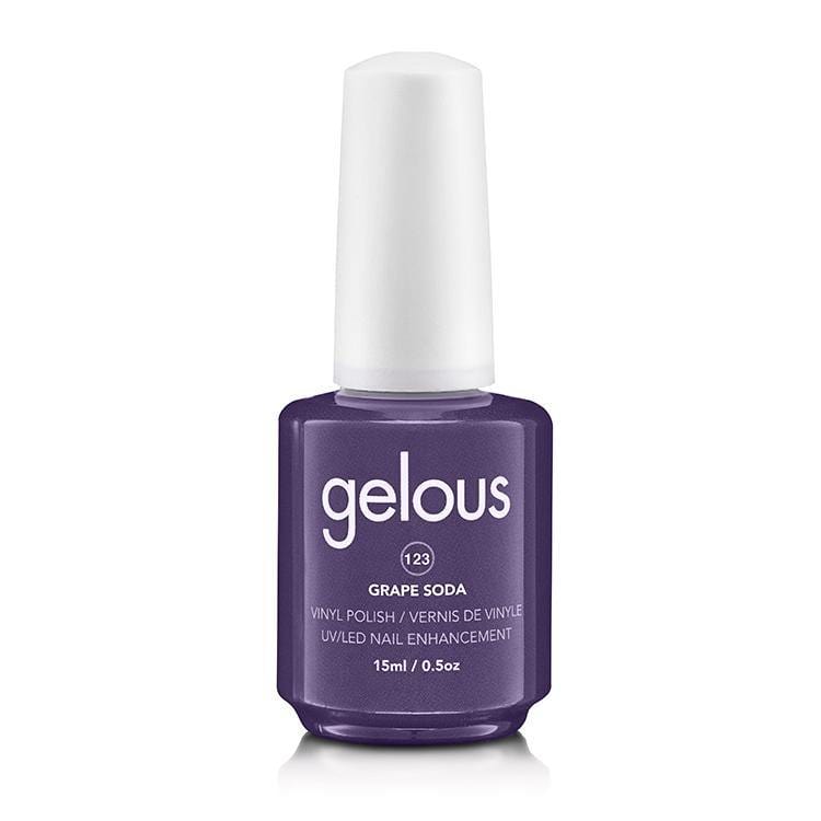 Gelous Vinyl Polish #123 Grape Soda 15ml/0.5 Oz - Fanair Cosmetiques