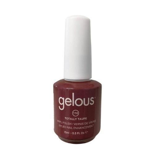 #110 GELOUS VINYL POLISH - TOTALLY TAUPE 15ML/0.5OZ