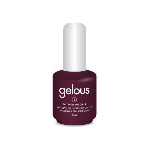 GELOUS VINYL POLISH # 6 OUT WITH THE GIRLS 15ML - NAILS ETC