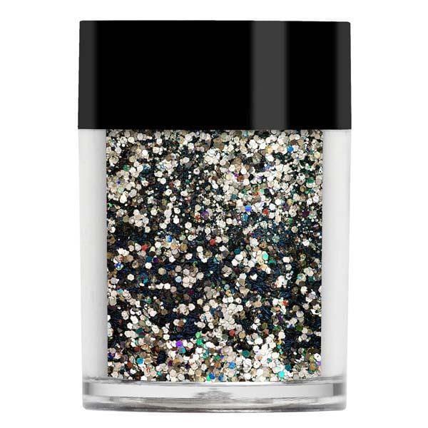 Lecente Black Gold Holographic Multi Glitz Chunky Glitter - Fanair Cosmetiques