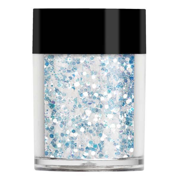 Lecente Golden White Multi Glitz Chunky Glitter - Fanair Cosmetiques