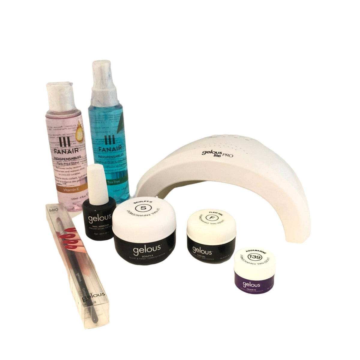 Complete U.V. Nail Gelous Starter Kit - Fanair Cosmetiques