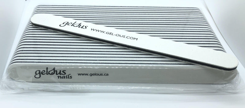 STANDARD QUALITY 180/180 STRAIGHT NAIL FILES - Fanair Cosmetiques