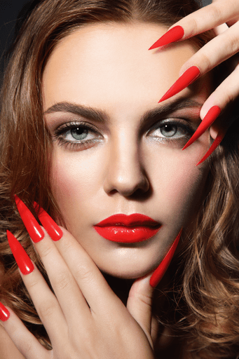 STEP BY STEPS APPLICATION ON SCULPTING NAILS WITH COLOUR - NAILS ETC