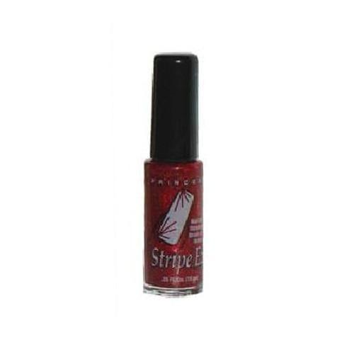 PRINCESS STRIPE EZ #ST-158 RED SPANGLES - NAILS ETC